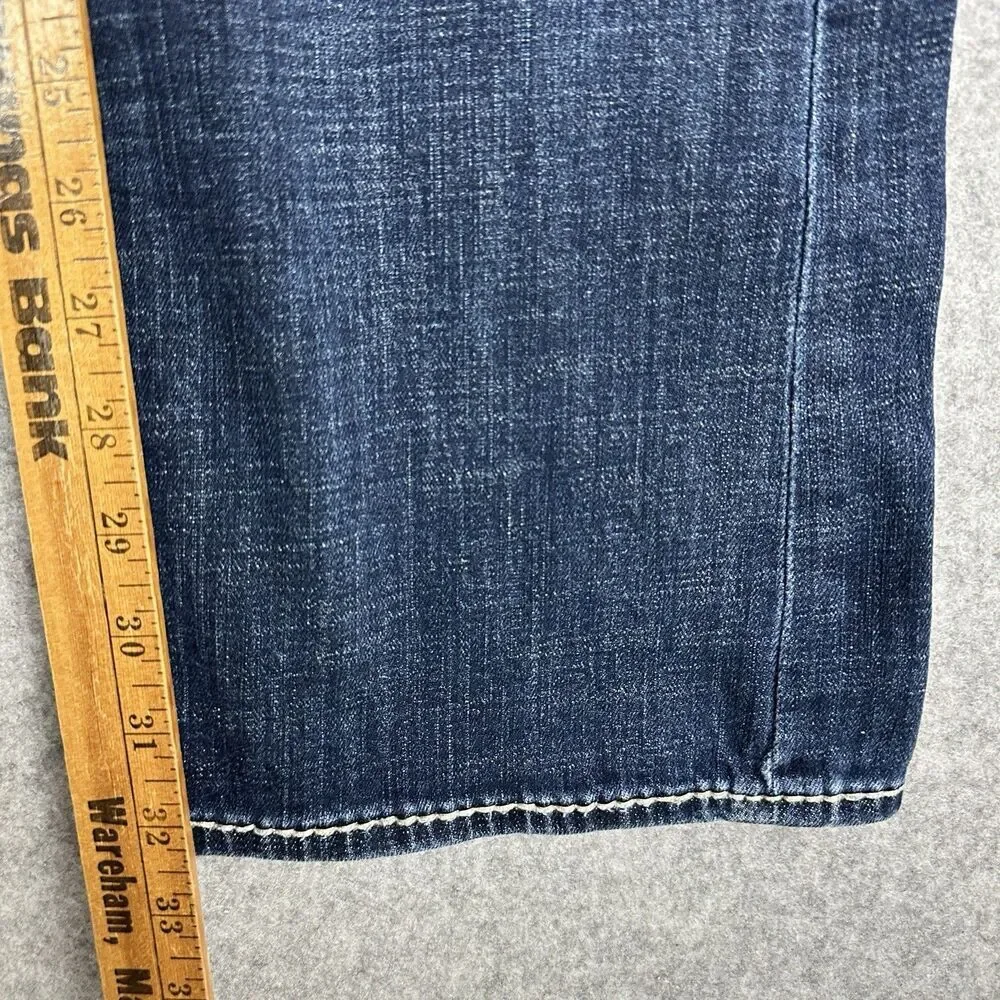 Kut from the Kloth Natalie Bootcut Jeans Womens 10 Flap Pockets Western Boho